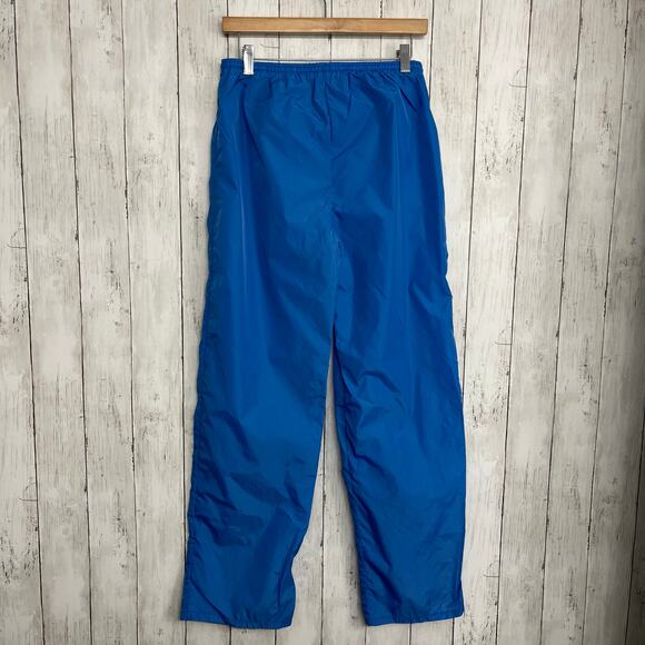 Vintage Blue Nylon Windbreaker Athletic Swishy Lightweight Drawstring Pants XL - Picture 3 of 8